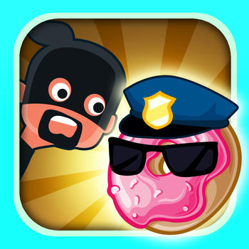 Donut Cop and Robbers - Drop n Block Police if you can Prison Escape Free HD LOGO-APP點子