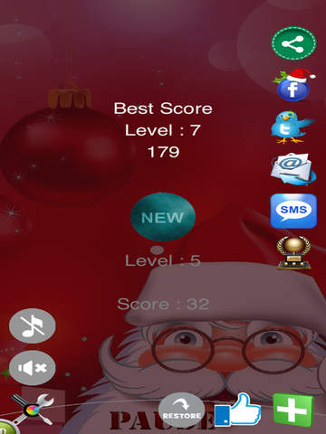 【免費遊戲App】Fill Santa Bag With Ball - Super Candy Smash pinball Effect-APP點子