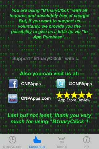 B1naryCl0ck | CNPApps screenshot 3