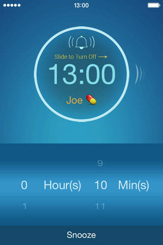 Snooze You Choose Alarm Clock screenshot 2