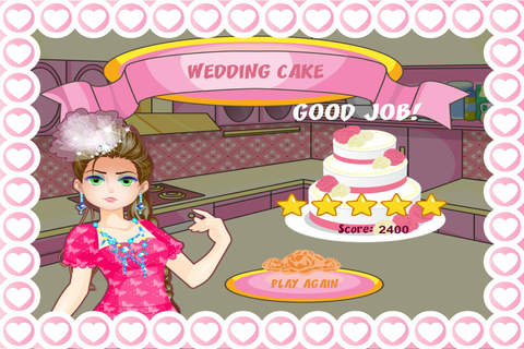 Ellie Cooking Wedding Cake screenshot 3