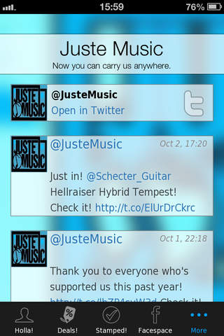 Juste Music screenshot 4