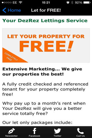 Your DezRez for Landlords screenshot 2