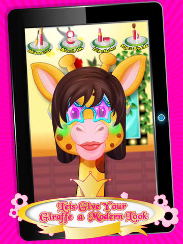 【免費遊戲App】Princess Giraffe Stylist - Baby Girls Game-APP點子