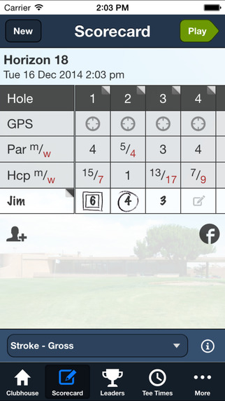 【免費運動App】Horizon Golf Course-APP點子