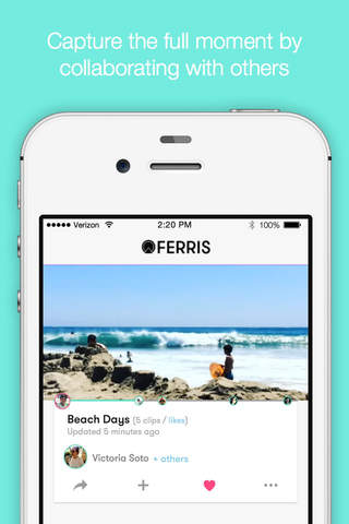Ferris – Combine Videos Into Albums Of Your Life screenshot 3