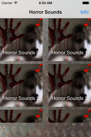 Horror Sounds Free screenshot 2