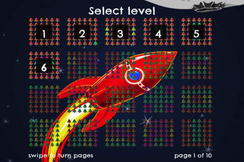 Solar Match - FREE - Slide Rows And Match Galactic Spaceships Puzzle Game screenshot 2
