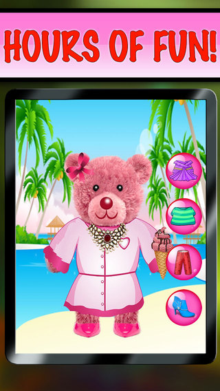 【免費遊戲App】Teddy Bear Maker - Free Dress Up and Build A Bear Workshop Game-APP點子