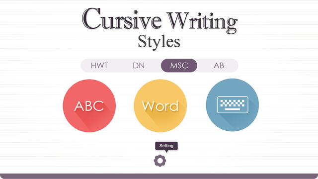Cursive Writing Styles