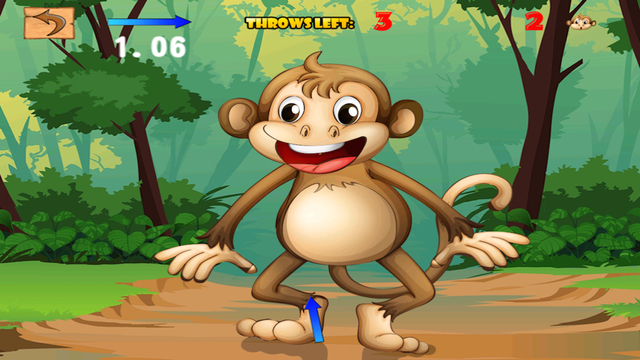 【免費遊戲App】Banana Toss - Monkey Feeding Zoo-APP點子