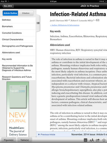 【免費醫療App】Journal of Allergy and Clinical Immunology: In Practice-APP點子