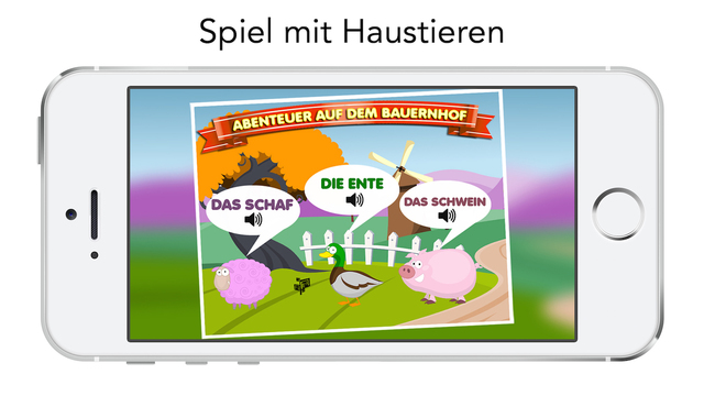 【免費教育App】Abenteuer auf dem Bauernhof Lernspiel mit Tieren und Buchstaben für Kinder, Kleinkinder, Babys, Jungen und Mädchen-APP點子