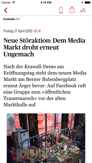 【免費新聞App】BZ Berner Zeitung-APP點子