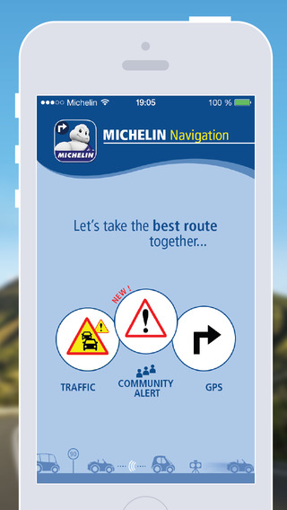 MICHELIN Navigation Traffic GPS Road Warnings