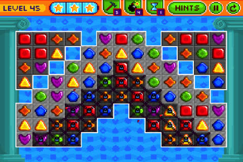 Pixel Crush Mania - Retro Match 3 Puzzle Game screenshot 3