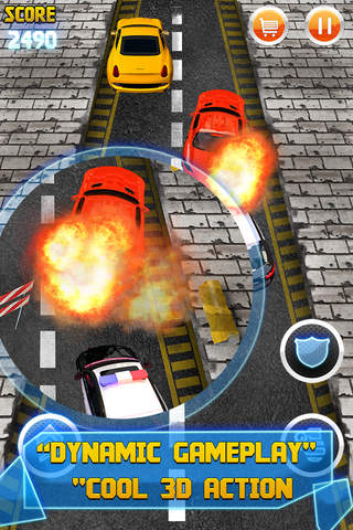 Amped Fast Chase - Furious Cop Flash Nitro screenshot 2