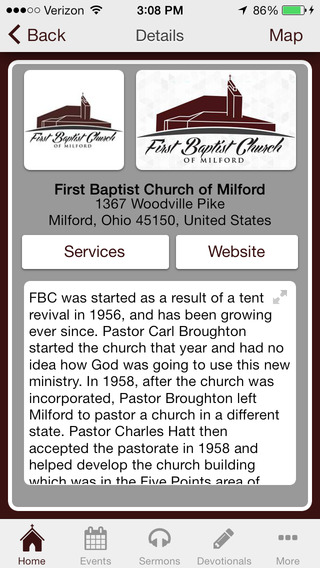 【免費生活App】First Baptist Church of Milford-APP點子