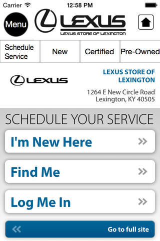 Lexus Store of Lexington screenshot 2
