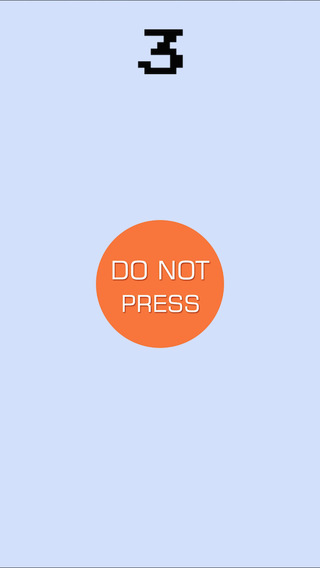 【免費遊戲App】Don't Tap the Red Button !-APP點子