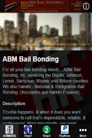ABM BailBond screenshot 2