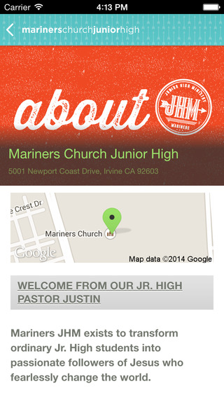 免費下載生活APP|Mariners CHURCH JHM App app開箱文|APP開箱王