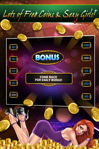 Evolve Casino Sexy Girl Slots : iWin Online Slots Machines of Free Chips Hunters screenshot 3