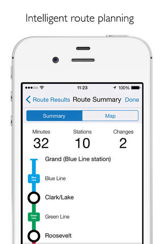 Chicago L Metro Map screenshot 3