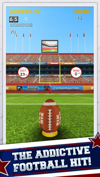 【免費遊戲App】Flick Kick Field Goal Kickoff-APP點子