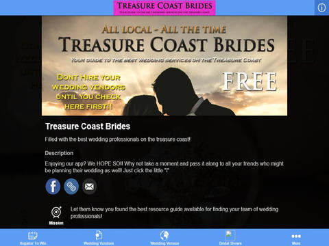 【免費商業App】Treasure Coast Brides-APP點子