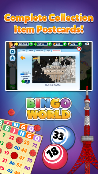 【免費遊戲App】Bingo World HD – FREE Bingo Game-APP點子