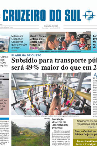 Jornal Cruzeiro do Sul Digital screenshot 2