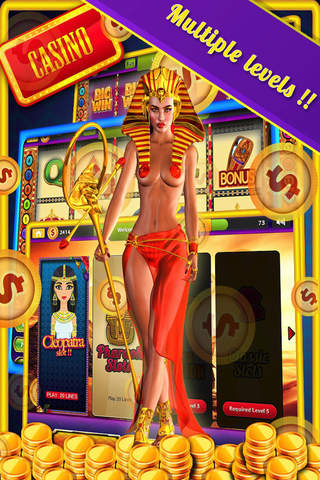 'Ace Cleopatra Slot-Machine - A Nile Casino Game of fate with Mandalay Gambling and Daily Free Spins! screenshot 2