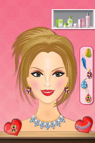 Dream Girl Salon - Little stylish princess makeover, spa salon and fashion style game screenshot 2