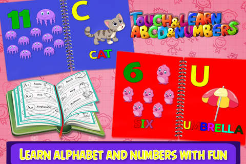 Touch & Learn ABCD & Numbers screenshot 3
