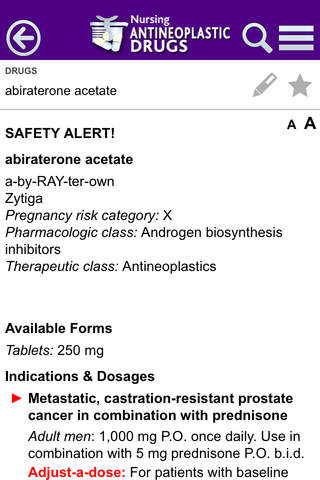 Nursing Antineoplastic Drugs screenshot 2