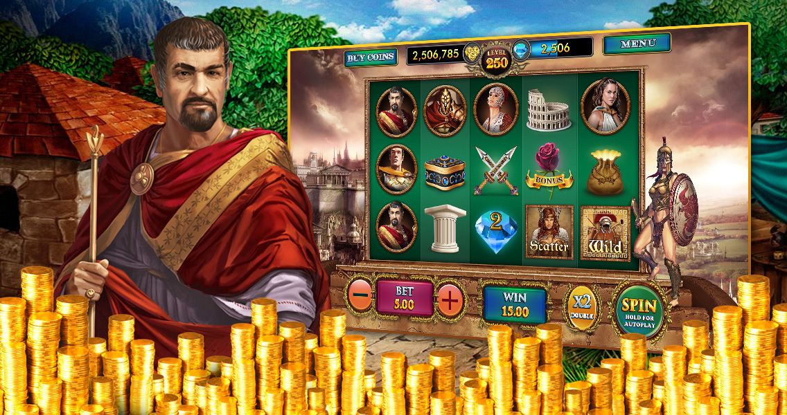 play pompeii slots for free