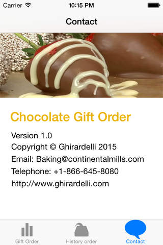 Chocolate Ghirardelli screenshot 2