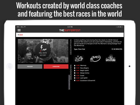 【免費健康App】The Sufferfest - Cycling, Running & Triathlon Training Videos-APP點子