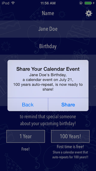 免費下載娛樂APP|Birthday^100 - Calendar Events for Birthdays with Privacy Built-in app開箱文|APP開箱王