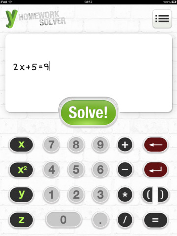 【免費教育App】yHomework - Math Solver-APP點子