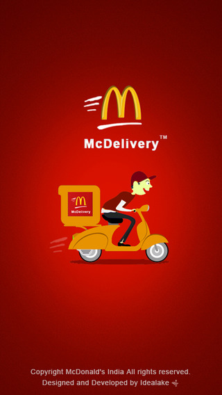 【免費生活App】McDelivery India - west & south-APP點子