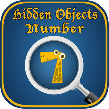 Hidden Objects Number LOGO-APP點子