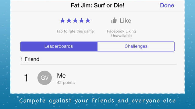 【免費遊戲App】Fat Jim: Surf or Die!-APP點子