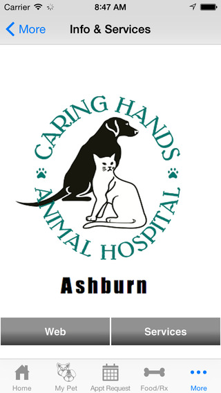 【免費商業App】Caring Hands Animal Hospital-APP點子