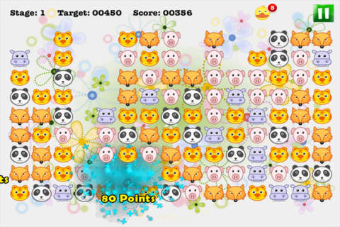 A Panda And Friends Pop Match Free Challenging Games For Puzzle Fun screenshot 4