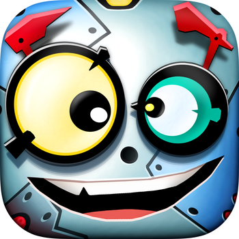 Bots Boom Bang - explore & dubsmash bubble bobble bots around! 遊戲 App LOGO-APP開箱王