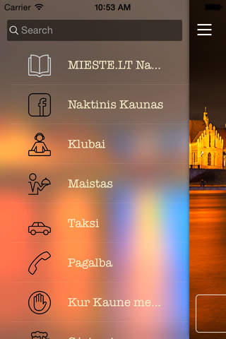 Naktinis Kaunas screenshot 2