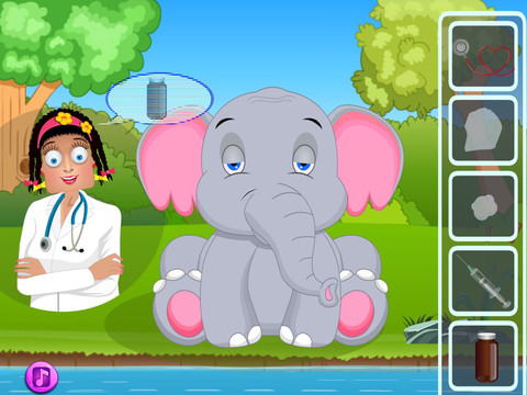 【免費遊戲App】Zoo Animal Doctor - Panda,Elephant,Monkey,Giraffa-APP點子