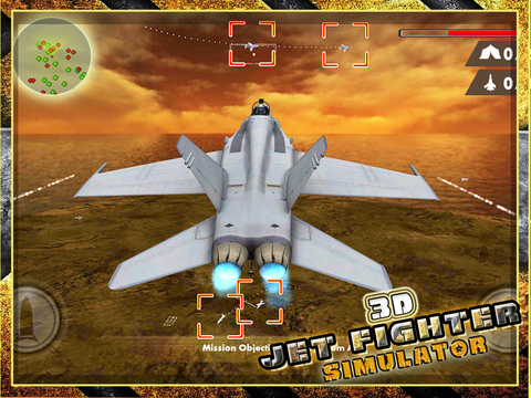 【免費遊戲App】Jet Fighter Simulator 3D-APP點子